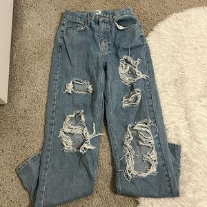 Urban Outfitters High Rise Baggy Jeans